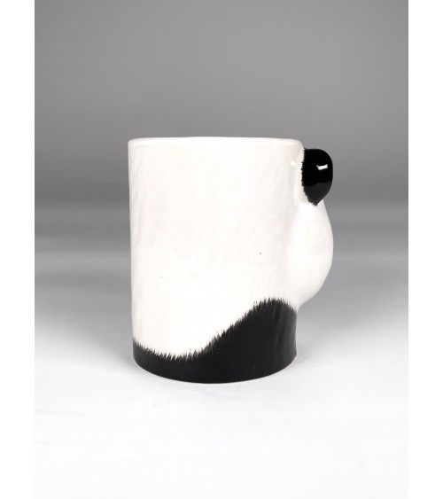 Panda - Animal Pencil pot & Flower pot Quail Ceramics pretty pen pot holder cutlery toothbrush makeup brush