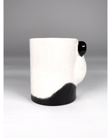 Panda - Animal Pencil pot & Flower pot Quail Ceramics pretty pen pot holder cutlery toothbrush makeup brush