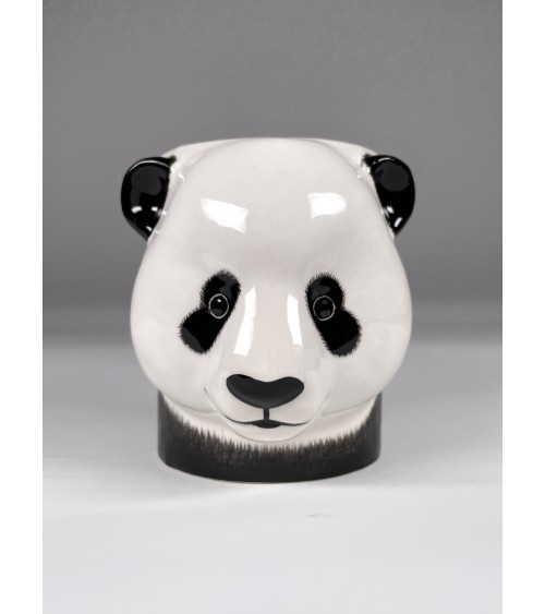 Panda - Animal Pencil pot & Flower pot Quail Ceramics pretty pen pot holder cutlery toothbrush makeup brush