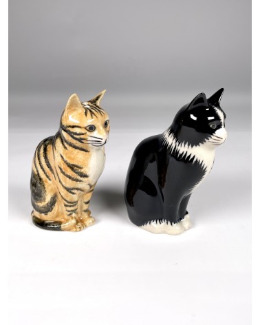 Reuben & Sparkly - Katze Salz und Pfefferstreuer Quail Ceramics  pfeffer steuer salzpfeffersteuer set lustige kaufen