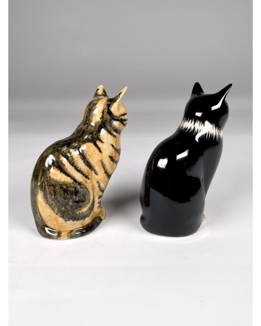 Reuben & Sparkly - Katze Salz und Pfefferstreuer Quail Ceramics  pfeffer steuer salzpfeffersteuer set lustige kaufen
