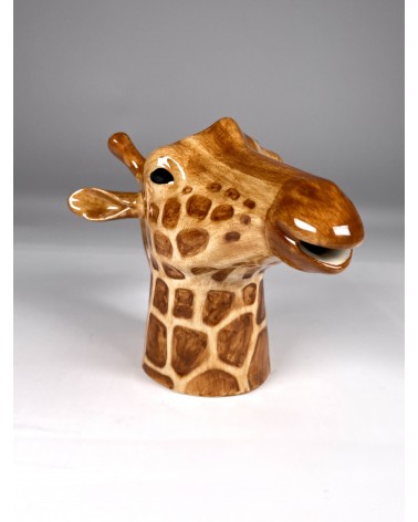 Handmade Giraffe Figured Flowerpot
