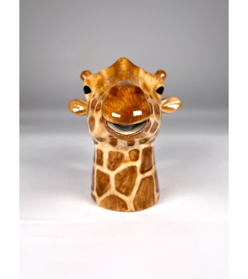 Small milk jug - Giraffe Quail Ceramics small pitcher coffee mini milk jugs