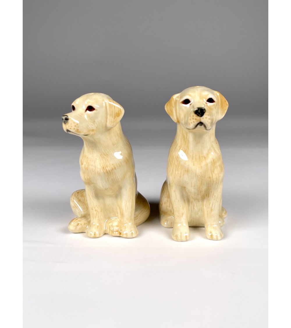 Labrador Beige - Salière et Poivrier Quail Ceramics design sel saliere poivrier salier poivrière