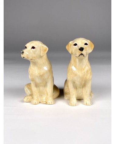 Labrador Beige - Salière et Poivrier Quail Ceramics design sel saliere poivrier salier poivrière