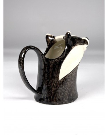 Small milk jug - Badger Quail Ceramics small pitcher coffee mini milk jugs