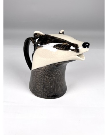 Small milk jug - Badger Quail Ceramics small pitcher coffee mini milk jugs