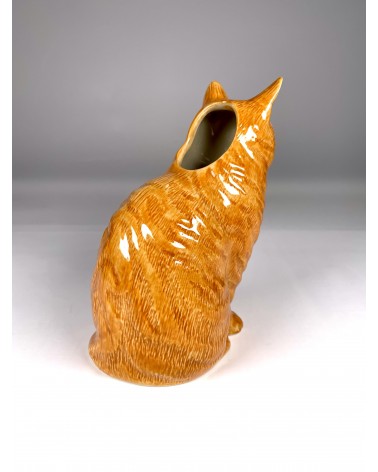 Kleine Vase rote Katze - Vincent Quail Ceramics vasen deko blumenvase blume vase design dekoration spezielle schöne kitatori ...