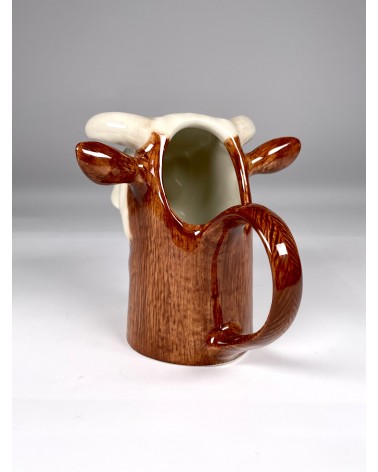 Petit pot à lait - Vache Hereford Quail Ceramics petit deco pichet carafe a lait