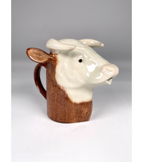Petit pot à lait - Vache Hereford Quail Ceramics petit deco pichet carafe a lait