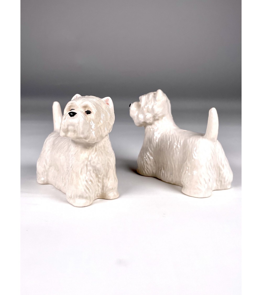 Westie - Salz und Pfefferstreuer Quail Ceramics  pfeffer steuer salzpfeffersteuer set lustige kaufen