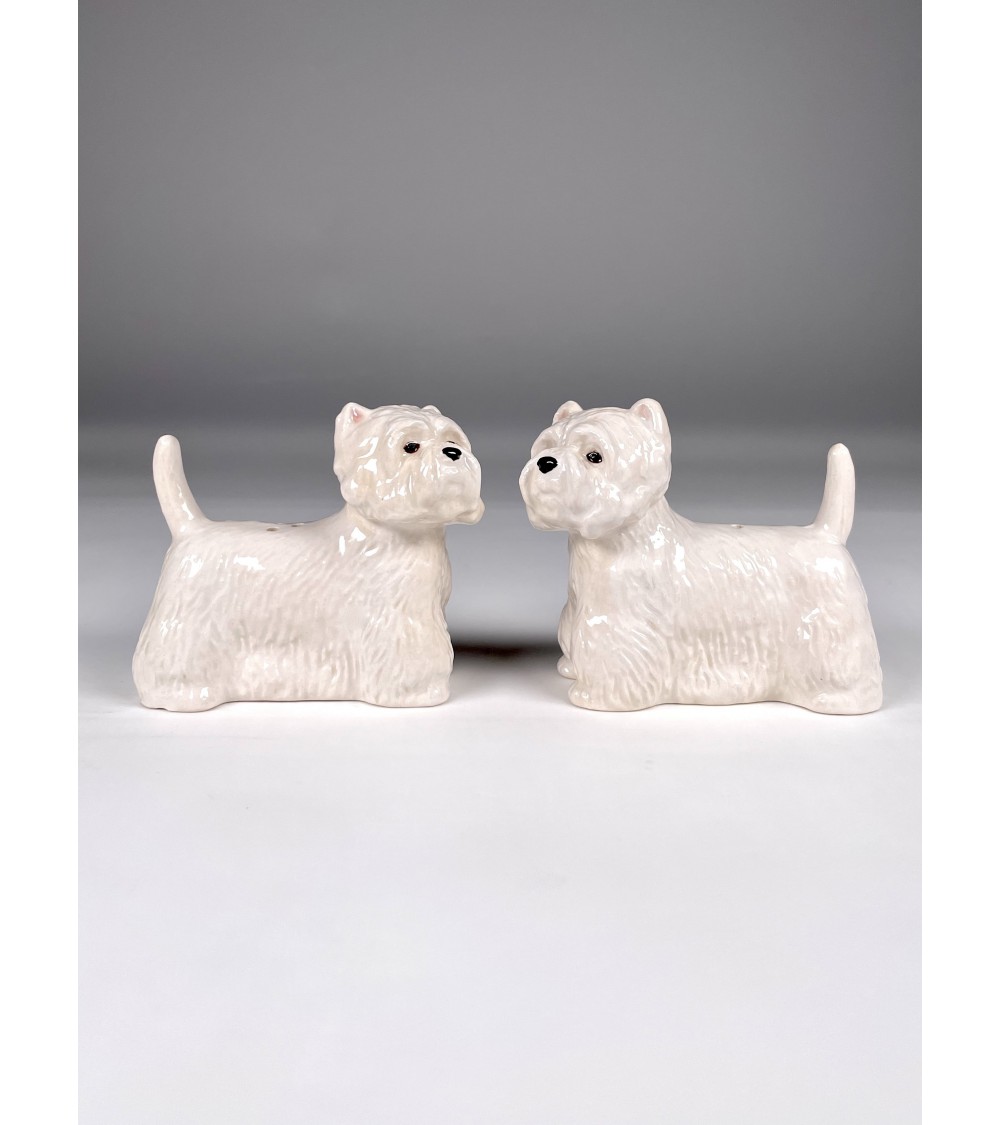 Westie - Salz und Pfefferstreuer Quail Ceramics  pfeffer steuer salzpfeffersteuer set lustige kaufen