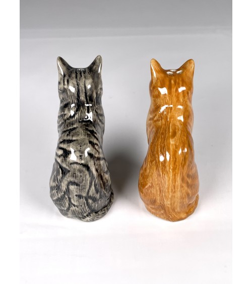 Patience & Squash - Katze Salz und Pfefferstreuer Quail Ceramics  pfeffer steuer salzpfeffersteuer set lustige kaufen