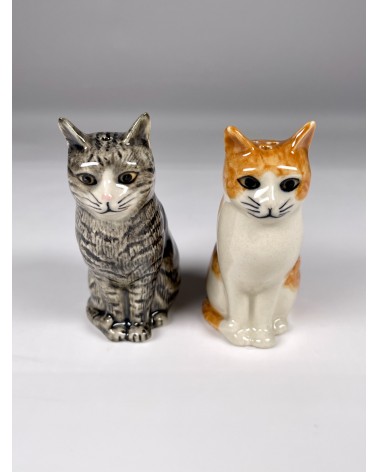Patience & Squash - Salière et Poivrier Chat Quail Ceramics design sel saliere poivrier salier poivrière