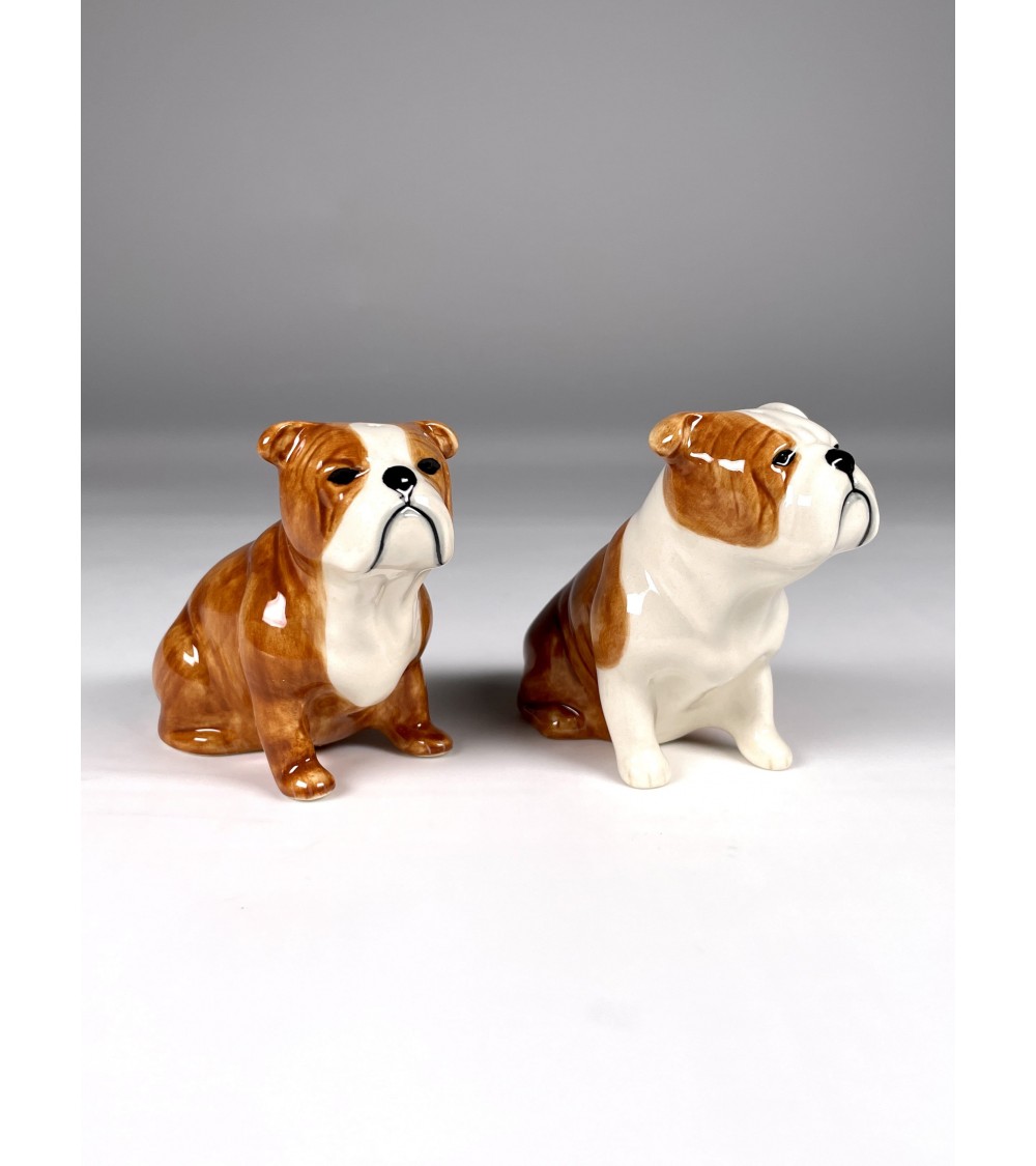 Bulgaro Inglese - Porta sale e pepe Quail Ceramics design da tavola saliera e pepiera