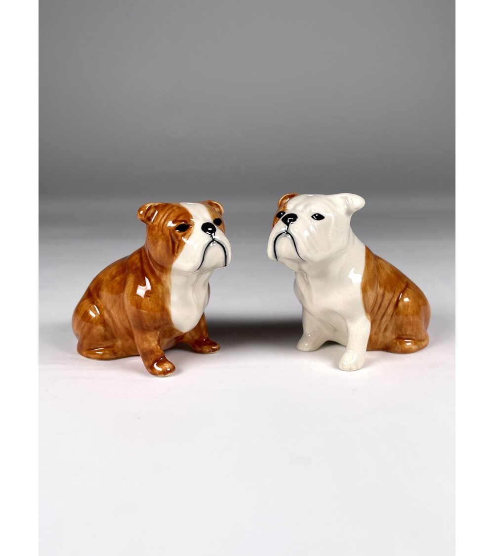 Bulgaro Inglese - Porta sale e pepe Quail Ceramics design da tavola saliera e pepiera
