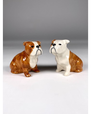 Bulgaro Inglese - Porta sale e pepe Quail Ceramics design da tavola saliera e pepiera