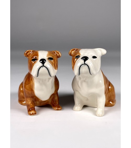 Bulgaro Inglese - Porta sale e pepe Quail Ceramics design da tavola saliera e pepiera