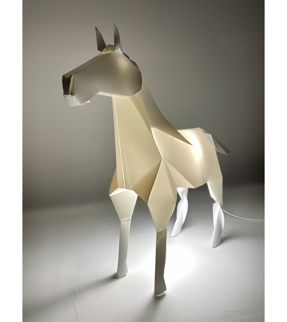 Lampe cheval - Luminaire animal à poser, lampe de chevet design
