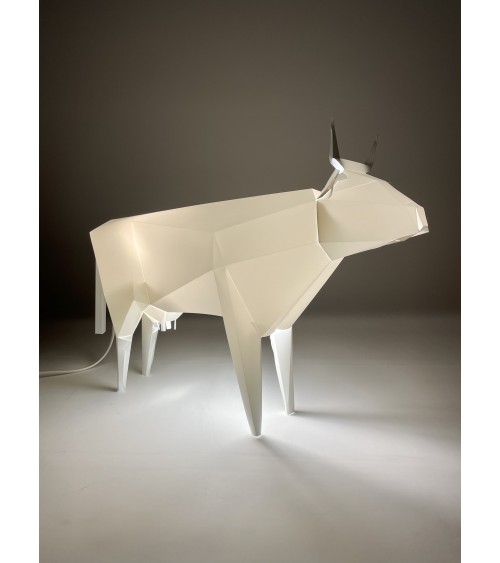 Lampada Mucca - Lampada da tavolo design animali Plizoo Lampade led design moderne salotto