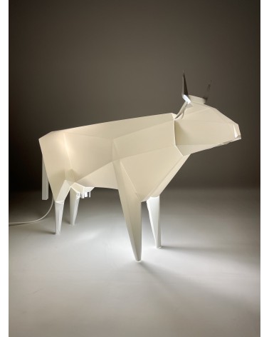 Lampada Mucca - Lampada da tavolo design animali Plizoo Lampade led design moderne salotto