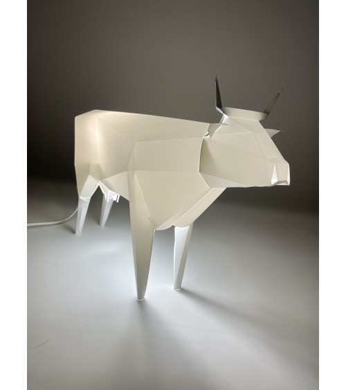 Lampada Mucca - Lampada da tavolo design animali Plizoo Lampade led design moderne salotto