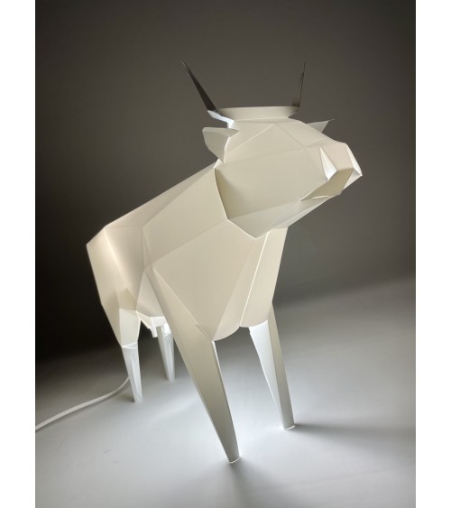Lampada Mucca - Lampada da tavolo design animali Plizoo Lampade led design moderne salotto