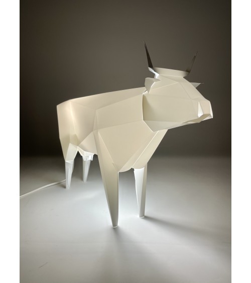 Lampada Mucca - Lampada da tavolo design animali Plizoo Lampade led design moderne salotto