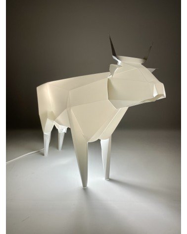 Lampada Mucca - Lampada da tavolo design animali Plizoo Lampade led design moderne salotto
