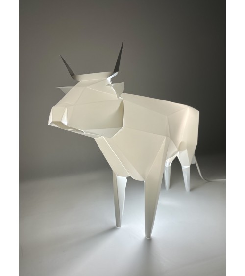 Lampada Mucca - Lampada da tavolo design animali Plizoo Lampade led design moderne salotto