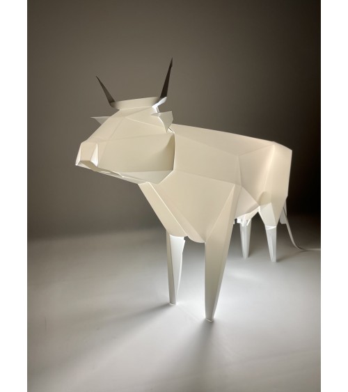 Lampada Mucca - Lampada da tavolo design animali Plizoo Lampade led design moderne salotto
