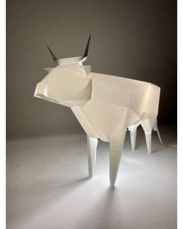 Lampada Mucca - Lampada da tavolo design animali Plizoo Lampade led design moderne salotto