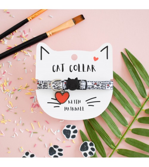 Collare per Gatti - Keith Hairball Niaski idea regalo svizzera