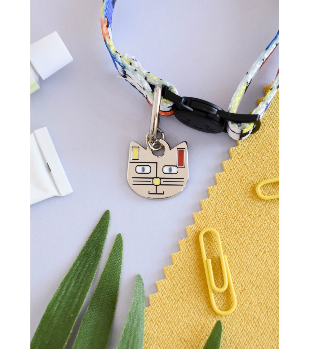 Katzenhalsband - Meowdrian Niaski geschenkidee schweiz kaufen