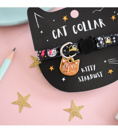 Cat Collar - Kitty Stardust Niaski original gift idea switzerland