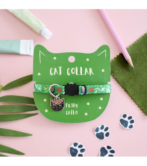 Collier pour Chat - Frida Catlo Niaski idée cadeau original suisse