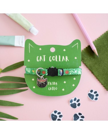 Collier pour Chat - Frida Catlo Niaski idée cadeau original suisse