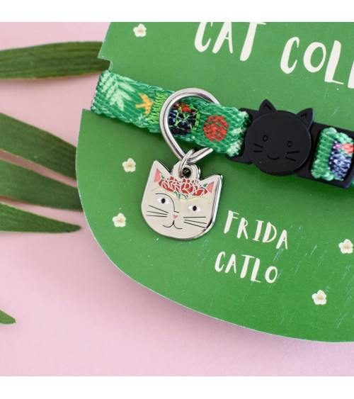 Collier pour Chat - Frida Catlo Niaski idée cadeau original suisse