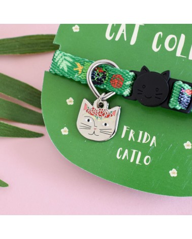 Collier pour Chat - Frida Catlo Niaski idée cadeau original suisse