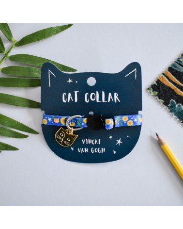 Collier pour Chat - Vincat Van Gogh Niaski idée cadeau original suisse