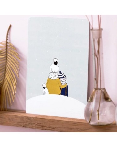 Greeting Card - Under The Snow - Boy My Lovely Thing happy birthday wishes for a good friend congratulations cards