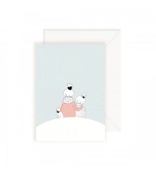 Greeting Card - Under The Snow - Girl My Lovely Thing happy birthday wishes for a good friend congratulations cards