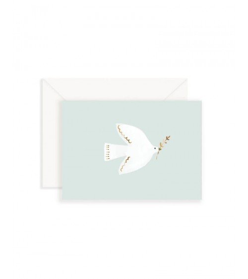 Greeting Card - Dove and Gilding My Lovely Thing Greeting Card design switzerland original
