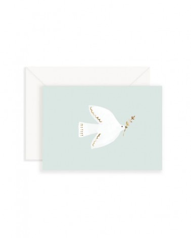 Grußkarte - Taube und Vergoldung My Lovely Thing glückwunschkarte zur hochzeit geburt zum geburtstag kaufen