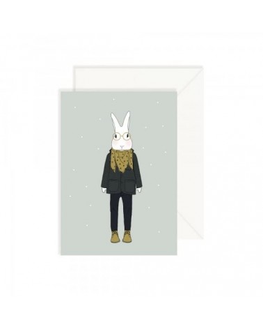 Greeting Card - Mister Camille in winter My Lovely Thing happy birthday wishes for a good friend congratulations cards