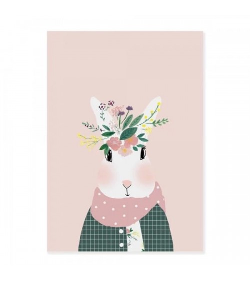 Art Print - Miss Joséphine Aux Fleurs My Lovely Thing Posters design switzerland original