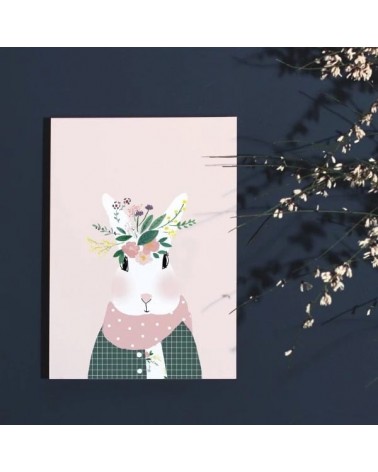 Miss Joséphine Aux Fleurs - Poster da parete My Lovely Thing decorativi per pareti