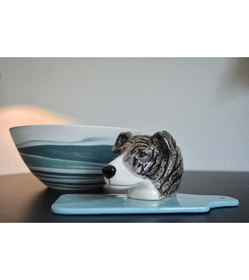 Greyhound - Eggcup Quail Ceramics cute egg cup holder