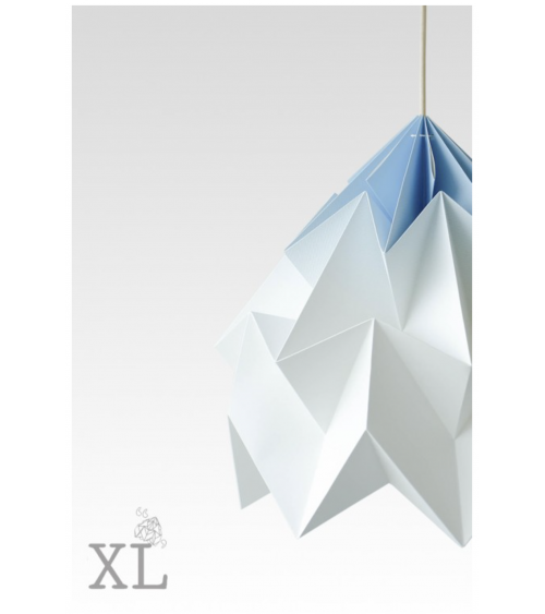 Moth XL Dégradé Bleu - Suspension luminaire design Studio Snowpuppe lampes suspendues design lustre moderne salon salle à man...