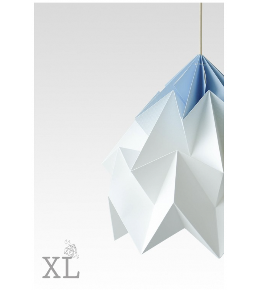 Moth XL Gradient Blue - Hanging lamp Studio Snowpuppe pendant lighting suspended light for kitchen bedroom dining living room